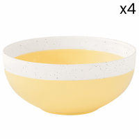 Easy Life Set 4 Porcelain Bowl Dia. 15cm Pastel & Trend