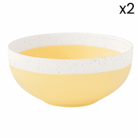 Easy Life Set 2 Porcelain Bowl Dia. 22cm Pastel & Trend