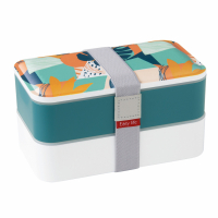 Easy Life 2 couches PP Lunchbox en boîte de couleurs ABSTRACT 2