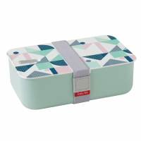 Easy Life 1 Layer Pp Lunchbox In Colour Box Geometric 4