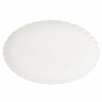 Easy Life Porcelain Oval Serving Platter Onde