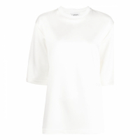 Lanvin 'Embroidered Logo Satin' T-Shirt für Damen