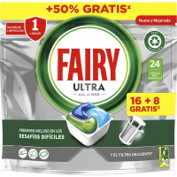 Fairy 'Ultra Plus Original' Dishwasher Capsules - 24 Capsules