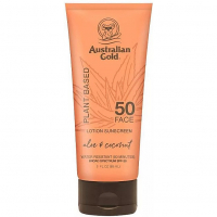 Australian Gold Crème solaire pour le visage 'Aloe & Coco Plant Based SPF50' - 88 ml