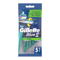 Gillette 'Blue II Plus Slalom' Disposable Razor - 5 Pieces