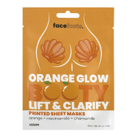 Face Facts Masque en feuille 'Orange Glow Booty Lift & Clarify' - 25 ml