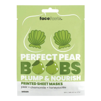 Face Facts Masque en feuille 'Perfect Pear Boobs Plump & Nourish' - 25 ml