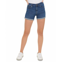 Calvin Klein Jeans 'Roll-Cuff' Shorts für Damen