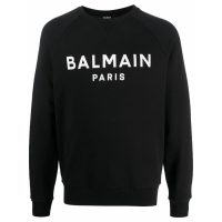 Balmain 'Flocked Logo' Sweatshirt für Herren