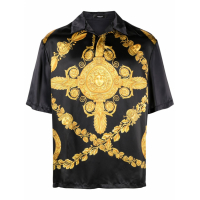 Versace Men's 'Maschera Baroque' Polo Shirt