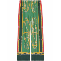 Gucci Women's 'Harness And Double G' Trousers