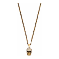 Alexander McQueen Women's 'Skull Embellished Charm' Necklace