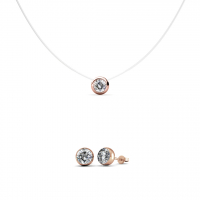 MYC Paris 'Moon Set' Halskette u. Ohrringe für Damen