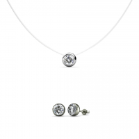 MYC Paris Women's 'Moon Set' Necklace & Earrings