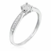 Le Diamantaire Women's 'Solitaire Merveille' Ring
