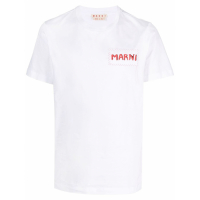 Marni T-shirt 'Logo Patch' pour Hommes