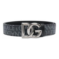 Dolce & Gabbana Ceinture 'Logo Buckle' pour Hommes
