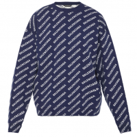 Balenciaga Men's 'All Over Logo' Sweater