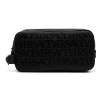 Versace Men's 'Allover Logo' Toiletry Bag