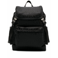 Versace Men's 'Allover Logo' Backpack
