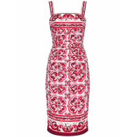 Dolce & Gabbana 'Majolica' Midi Kleid für Damen