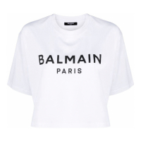 Balmain 'Logo' Crop T-shirt für Damen