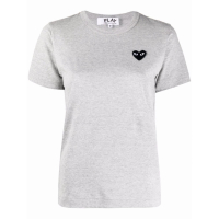 Comme Des Garçons Play Women's 'Heart-Motif' T-Shirt