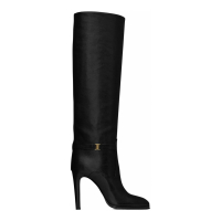 Saint Laurent Women's 'Pointed Toe' High Heeled Boots