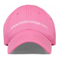 Balenciaga Women's 'Embroidered Logo Six Panel' Baseball Cap