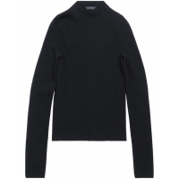 Balenciaga 'Fine Ribbed' Pullover für Damen