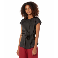 MICHAEL Michael Kors Women's 'Wrap' Short sleeve Blouse