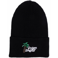 Palm Angels Men's 'Embroidered Logo' Beanie