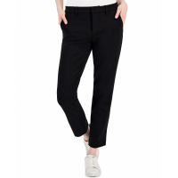 Tommy Hilfiger Women's 'Solid-Color Flat-Front Ankle' Trousers