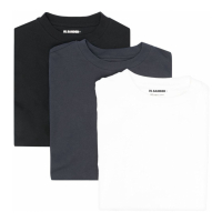 Jil Sander T-shirt 'Logo Patch' pour Hommes - 3 Pièces