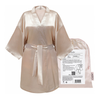 GLOV Kimono-Style Satin Bathrobe
