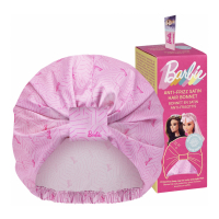 GLOV Barbie™ ❤︎ Anti-Frizz Satin Hair Bonnet Protective Sleep Cap | Satin Zigzag