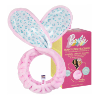 GLOV Barbie™ ❤︎ Bunny Ears Hair Protecting Headband And Hair Tie | Blue Panther