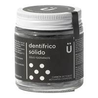 Naturbrush 'Solid Activated Charcoal With Natural Whitening Effect' Zahnpasta - Lemon, Minzen 165 g