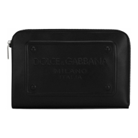 Dolce & Gabbana Men's 'Raised Logo' Pouch