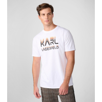Karl Lagerfeld T-shirt 'Retro Logo' pour Hommes