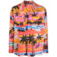 Palm Angels Men's 'Psychedelic Palms' Shirt