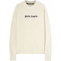 Palm Angels Men's 'Logo Embroidered' Sweater