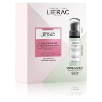 Lierac 'Supra Radiance Renewing' Gesichtscreme, Reinigungsschaumstoff - 50 ml, 2 Stücke