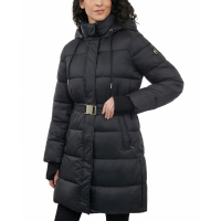 Michael Kors Women's 'Hooded Belted' Puffer Coat