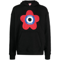 Kenzo Sweatshirt à capuche  'Target Logo-Embroidered' pour Hommes