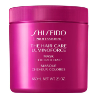 Shiseido 'The Hair Care Luminoforce' Haarmaske für Coloriertes Haar - 680 g