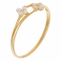 Oro Di Oro Women's 'Rencontre Florale' Ring