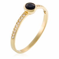 Oro Di Oro 'Solo Saphir' Ring für Damen