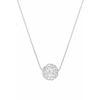 Oro Di Oro Women's 'Bulle De Crystal' Necklace