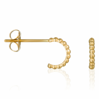 Oro Di Oro Women's 'Demi Cercle' Earrings